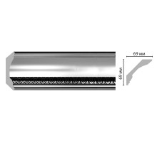 100C-63 ШК/14 Плинтус DECOMASTER (69*69*2400 мм) в Новосибирске
