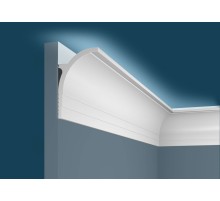 Карниз К045, 85х55мм, 2000мм, экополимер в Новосибирске