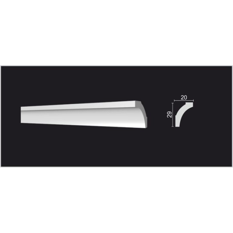 DD36 Молдинг из ударопрочного полимера