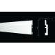 DD 703 Плинтус широкий из ударопрочного полимера