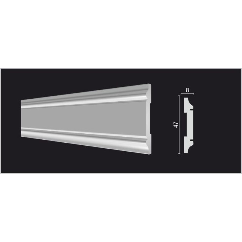 DD32 Молдинг из ударопрочного полимера