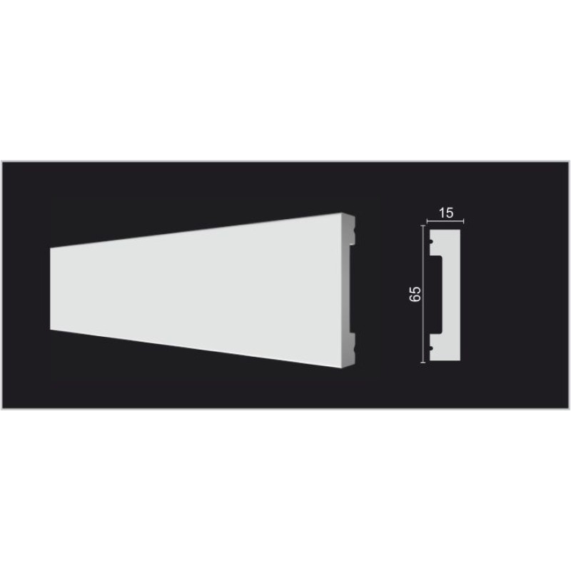 DD33 Молдинг из ударопрочного полимера