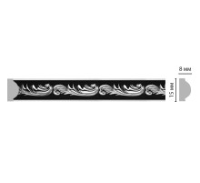 130-63 ШК/80 Молдинг DECOMASTER (15*8*2400 мм) в Новосибирске