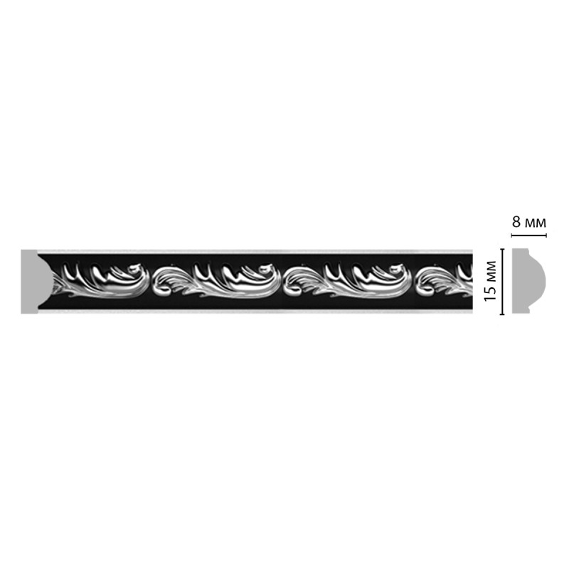 130-63 ШК/80 Молдинг DECOMASTER (15*8*2400 мм)