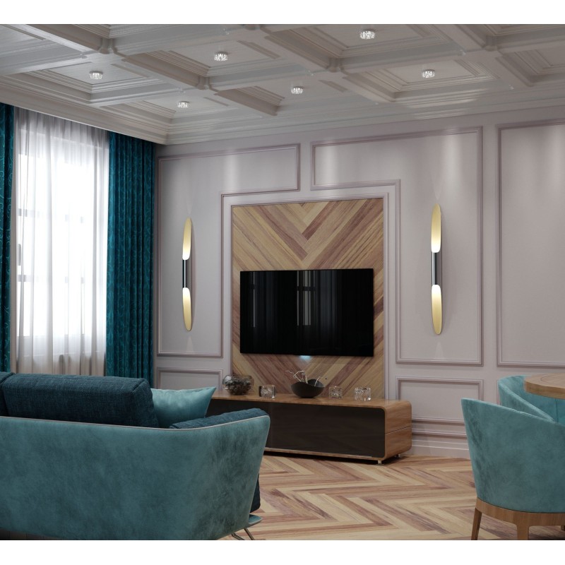 Молдинг М011, 40х14, экополимер