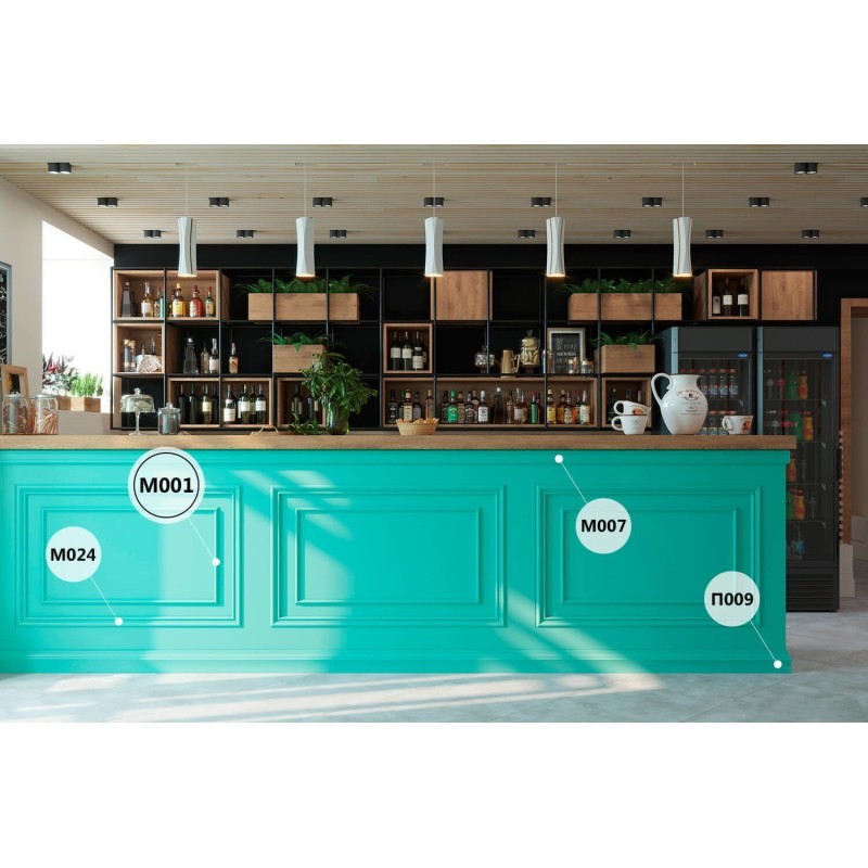 Молдинг М001, 26х12, экополимер