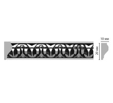 Молдинг DECOMASTER 103C-63ШК/54 ШК/54 (20*10*2400мм) в Новосибирске