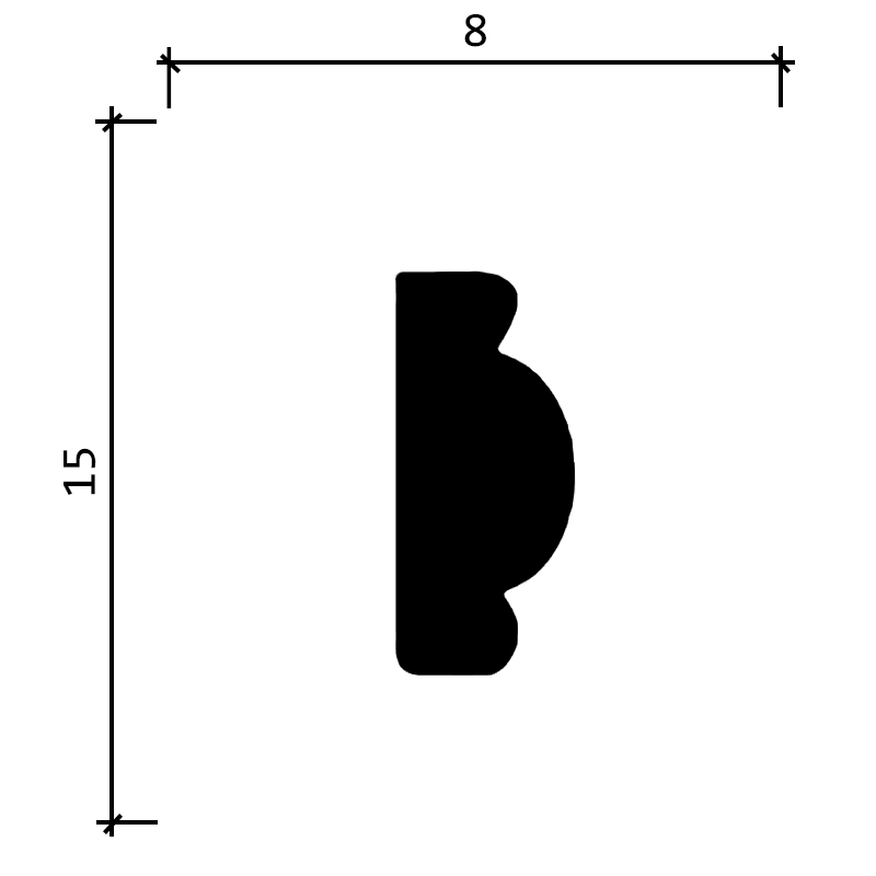 130 A Молдинг