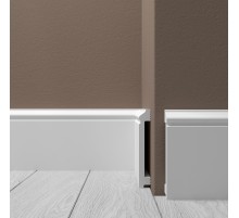 Плинтус напольный из ударопрочного полимера Н4 в Новосибирске