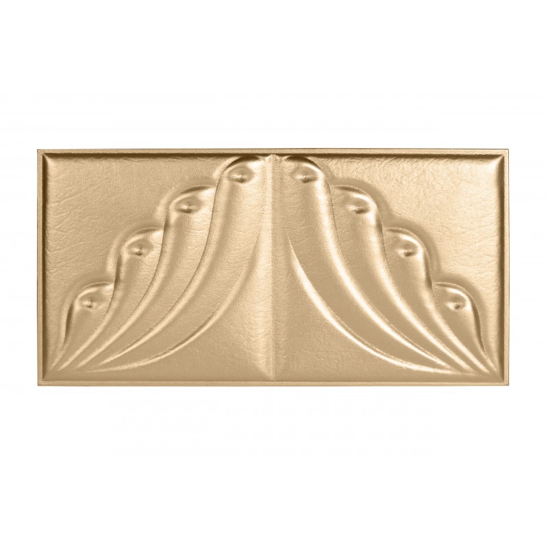 Мягкая стеновая панель Angel 300х600 мм - Gold