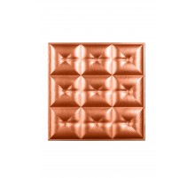 Мягкая стеновая панель из экокожи Boss 400х400 мм - Bronze в Новосибирске