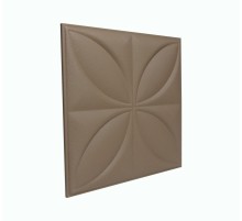 Мягкая стеновая панель Four Seasons 400х400 мм - Coffee в Новосибирске