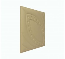 Мягкая стеновая панель из экокожи Petal 400х400 мм - Peach в Новосибирске