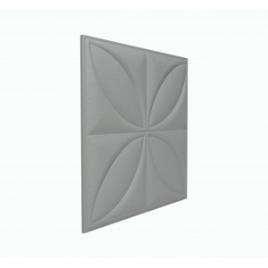 Мягкая стеновая панель Four Seasons 400х400 мм - Gray