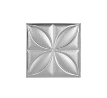 Мягкая стеновая панель Four Seasons 400х400 мм - Silver в Новосибирске
