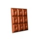 Мягкая стеновая панель из экокожи Boss 400х400 мм - Bronze