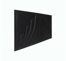 Мягкая стеновая панель Angel 300х600 мм - Black в Новосибирске