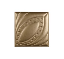 Мягкая стеновая панель из экокожи Petal 400х400 мм - Champagne в Новосибирске