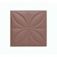 Мягкая стеновая панель Four Seasons 400х400 мм - Salmon