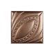 Мягкая стеновая панель из экокожи Petal 400х400 мм - Burbon