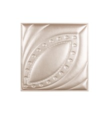 Мягкая стеновая панель из экокожи Petal 400х400 мм - Apricot