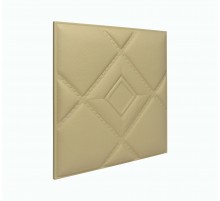 Мягкая стеновая панель из экокожи Luck 400 х 400 мм - Peach в Новосибирске