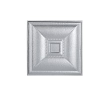 Мягкая стеновая панель Style 400х400 мм - Silver в Новосибирске