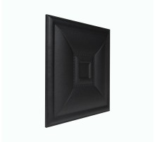 Мягкая стеновая панель Style 400х400 мм - Black в Новосибирске