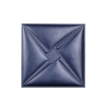 Мягкая стеновая панель из экокожи Stella - Navy в Новосибирске