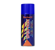 Краска аэрозольная Barton'S Spray Paint Голубая глянец в Новосибирске