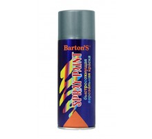 Краска аэрозольная Barton'S Spray Paint Серебро Металлик в Новосибирске