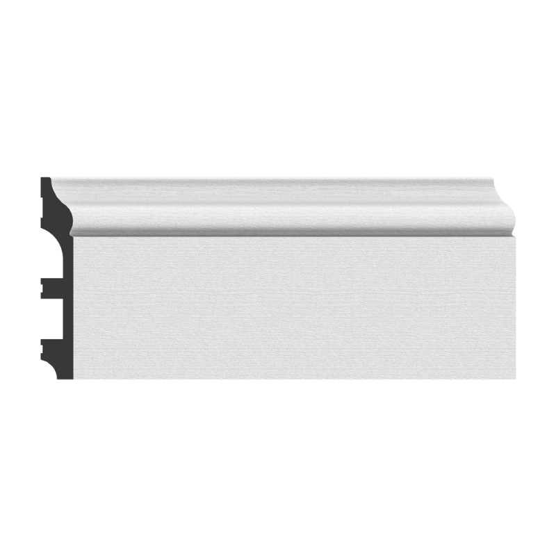 Плинтус под покраску P100.16.1 (100*16*2000мм)