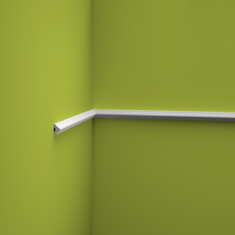 Молдинг под покраску M20.12 (20*12*2000мм)