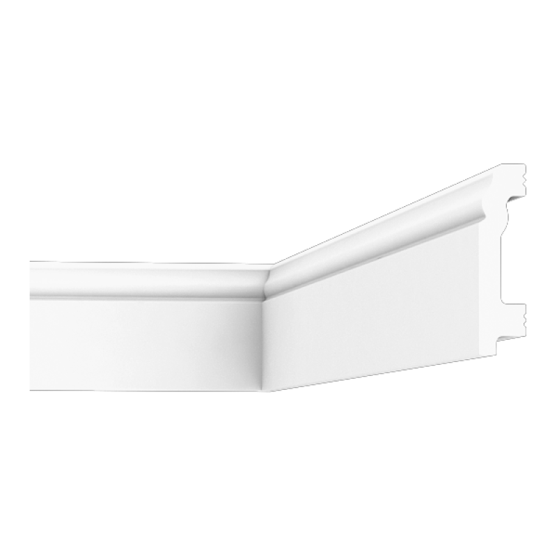 Плинтус напольный из ударопрочного полимера П1 60-15