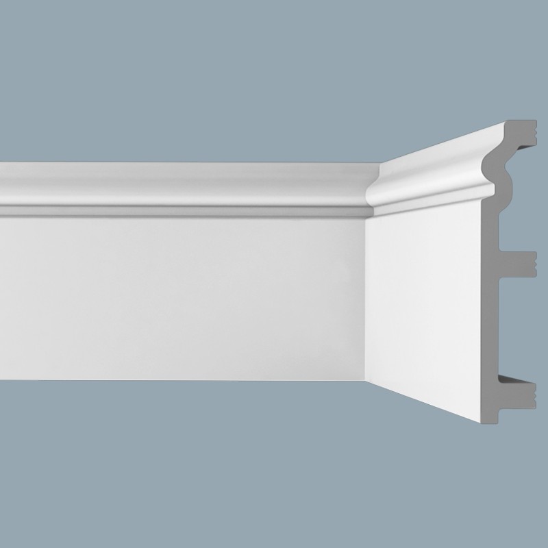 Плинтус напольный из ударопрочного полимера П5 120-22