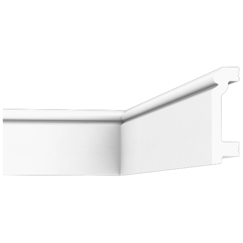 Плинтус напольный из ударопрочного полимера П7 70-20