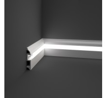 Плинтус под покраску PL100.20 (100*20*2000мм) в Новосибирске