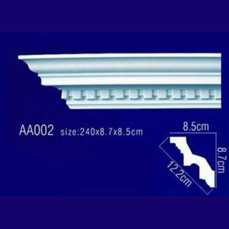 потолочный плинтус с орнаментом AA002