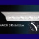 потолочный плинтус с орнаментом Гибкий AA038F