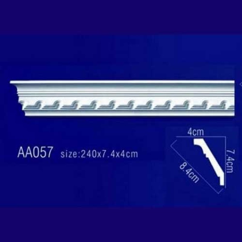 потолочный плинтус с орнаментом Гибкий AA057F