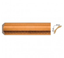 100C-1223 ШК/14 Плинтус DECOMASTER (69*69*2400 мм) в Новосибирске