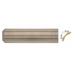 100C-59 ШК/14 Плинтус DECOMASTER (69*69*2400 мм) в Новосибирске