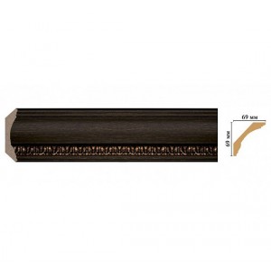 100C-966 ШК/14 Плинтус DECOMASTER (69*69*2400 мм) в Новосибирске