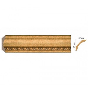 100D-58 ШК/14 Плинтус DECOMASTER (69*69*2400 мм) в Новосибирске