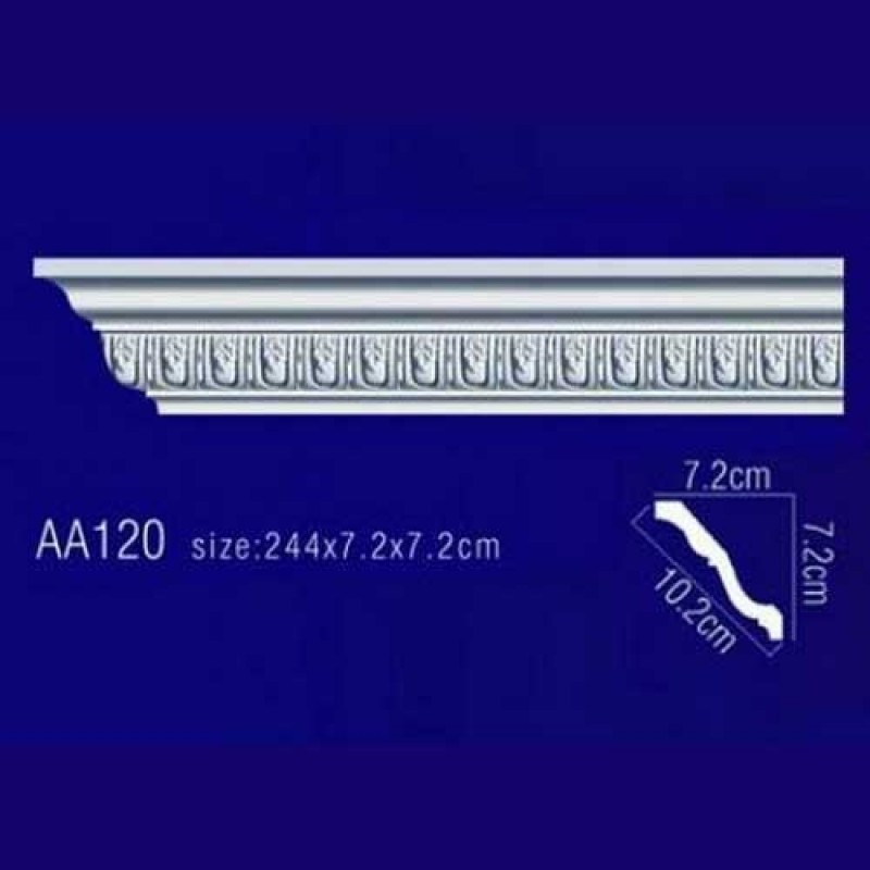 потолочный плинтус с орнаментом AA120