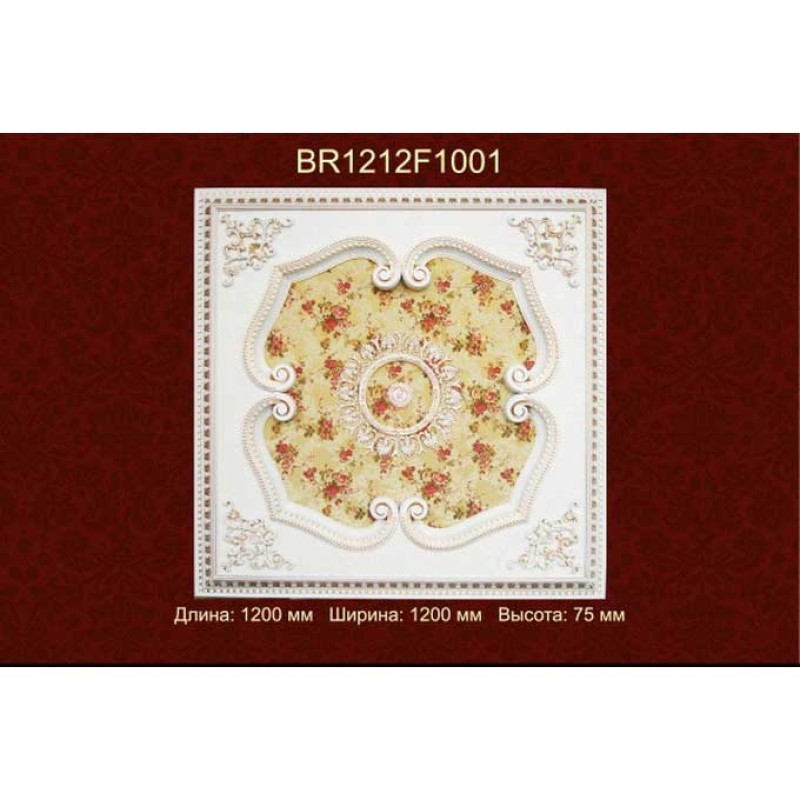 Потолочный цветной купол BR1212-F1-001