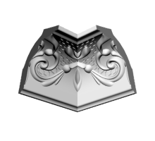 GP13 уголки к потолочному плинтусу