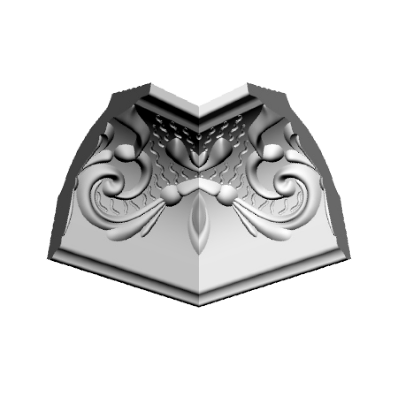 GP13 уголки к потолочному плинтусу