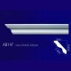 Плинтус потолочный без орнамента Гибкий AB147F
