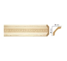 Плинтус потолочный 167s-1028 (35х35х2400)/36 в Новосибирске